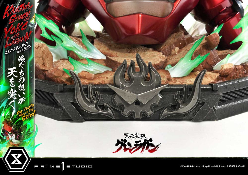 Tengen Toppa Gurren Lagann - Gurren Lagann Ultimate Premium Masterline Series 1/4 Kamina, Simon & Yoko with Lagann Deluxe Version – Bild 21