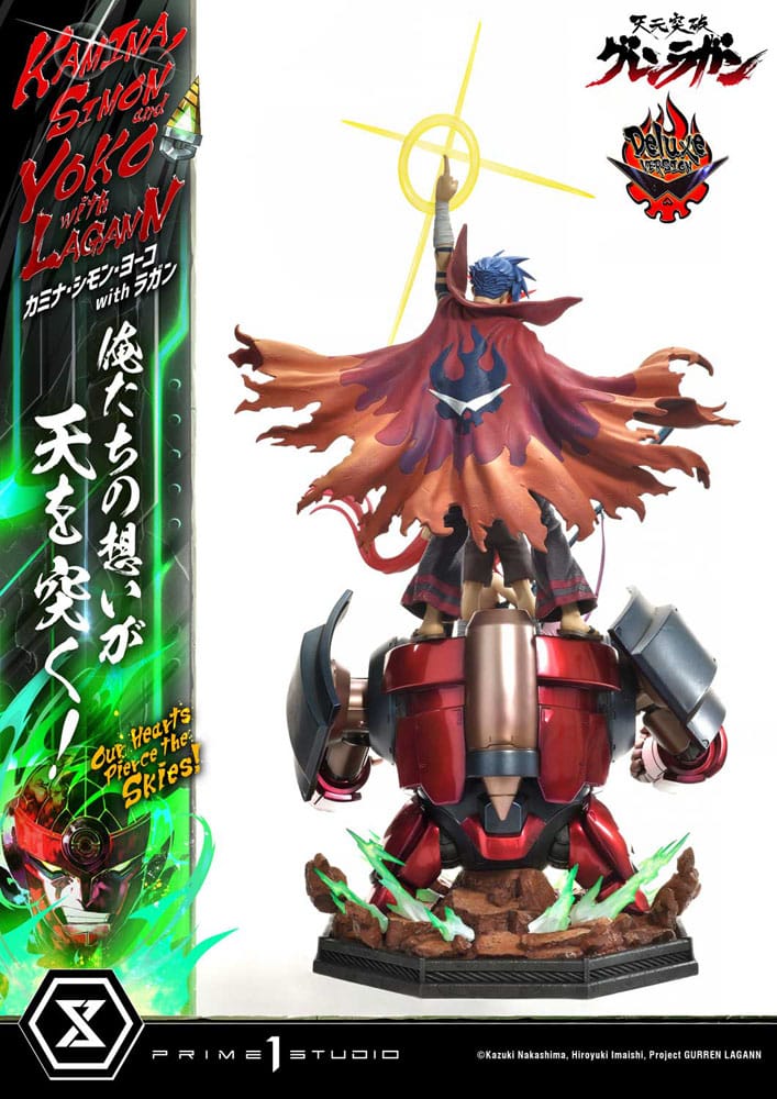Tengen Toppa Gurren Lagann - Gurren Lagann Ultimate Premium Masterline Series 1/4 Kamina, Simon & Yoko with Lagann Deluxe Version – Bild 26