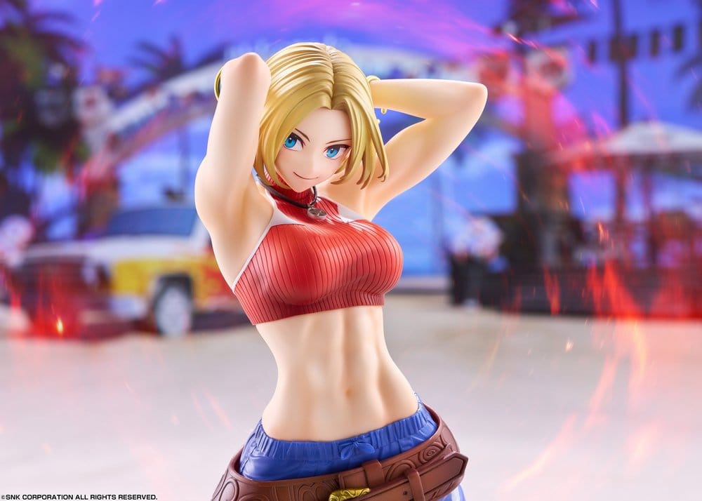 The King of Fighters - Fighting Girls Collection The King of Fighters XV 1/7 Blue Mary AmiAmi Limited Edition – Bild 11