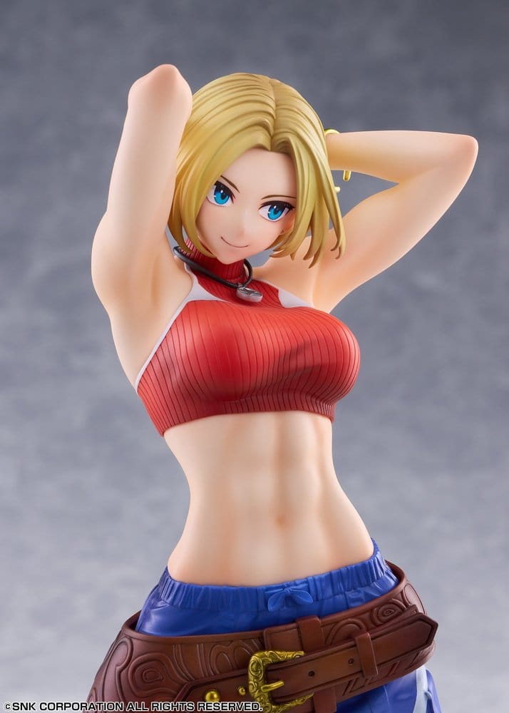 The King of Fighters - Fighting Girls Collection The King of Fighters XV 1/7 Blue Mary AmiAmi Limited Edition – Bild 12