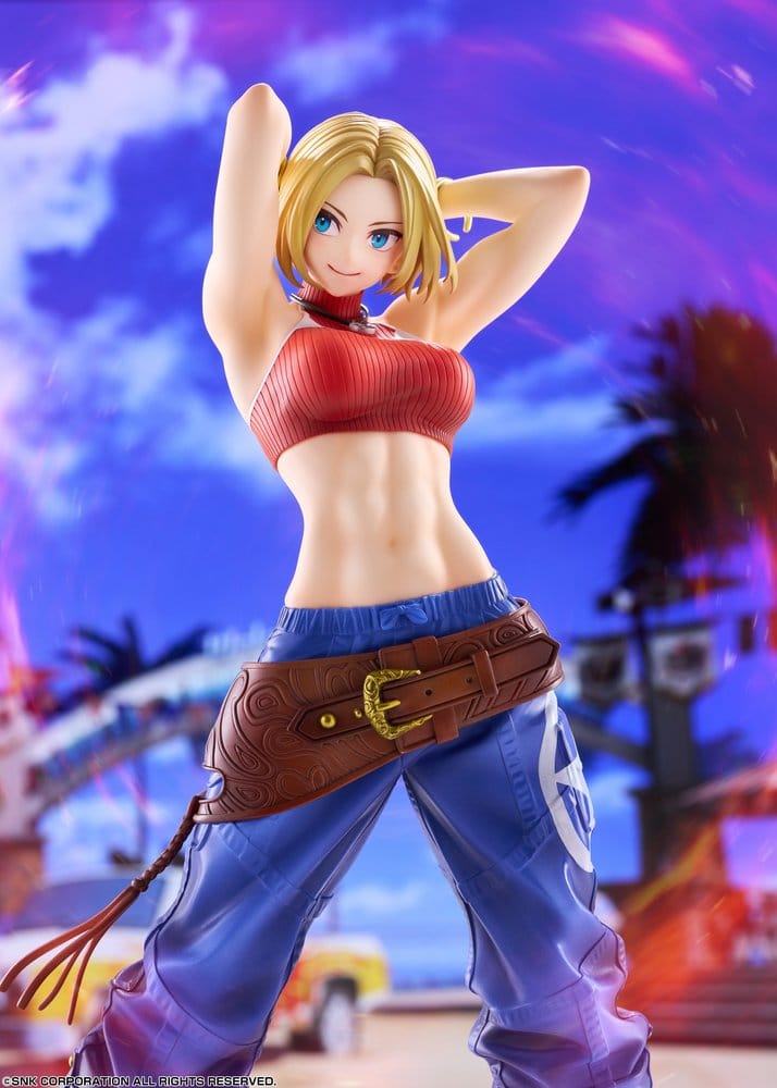 The King of Fighters - Fighting Girls Collection The King of Fighters XV 1/7 Blue Mary AmiAmi Limited Edition – Bild 13