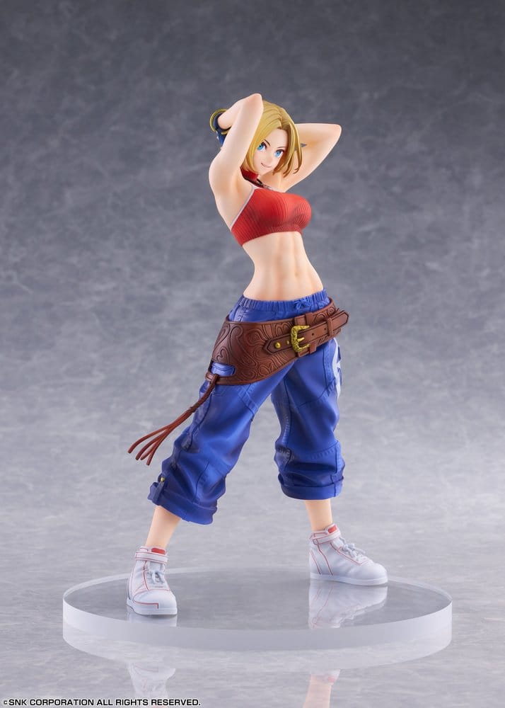 The King of Fighters - Fighting Girls Collection The King of Fighters XV 1/7 Blue Mary AmiAmi Limited Edition – Bild 22