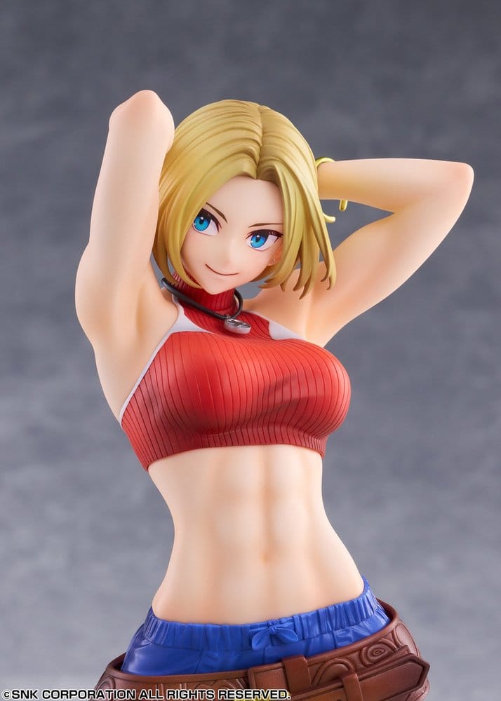 The King of Fighters - Fighting Girls Collection The King of Fighters XV 1/7 Blue Mary AmiAmi Limited Edition – Bild 23
